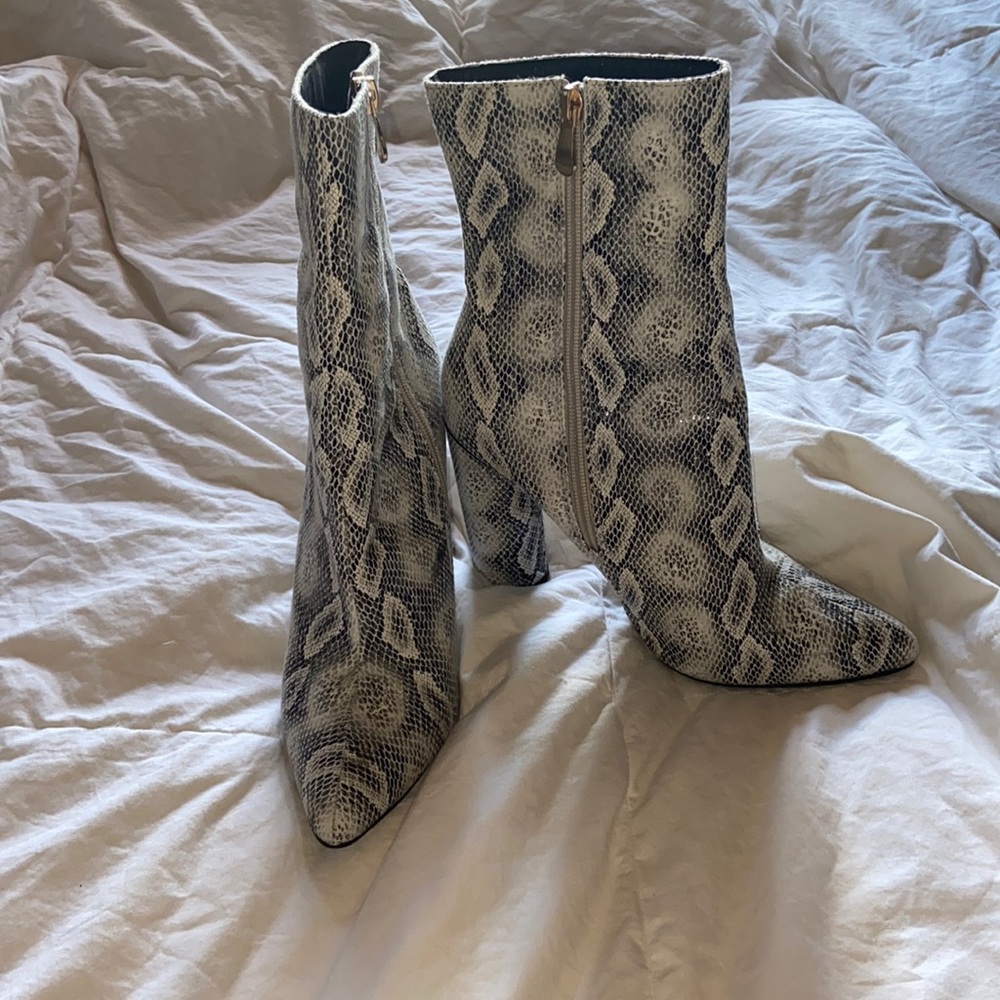 Dolls kill snake skin boots